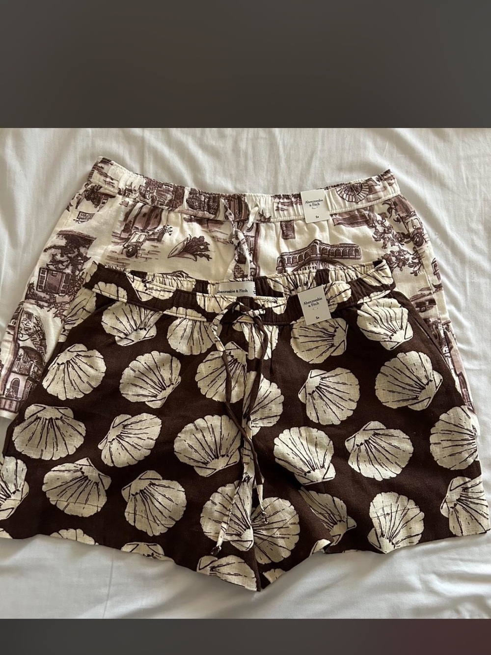 2 pairs of Abercrombie shorts